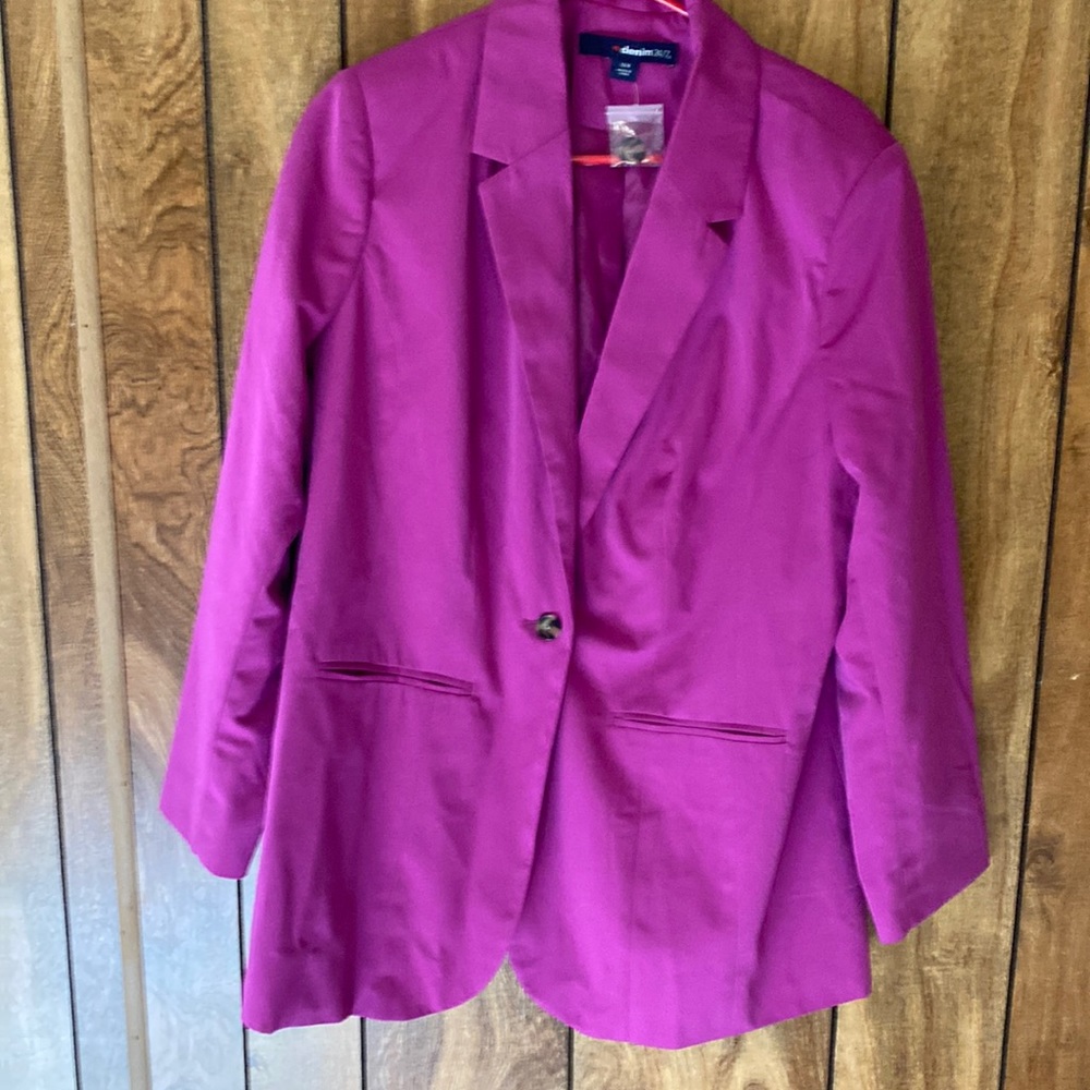 Purple coat